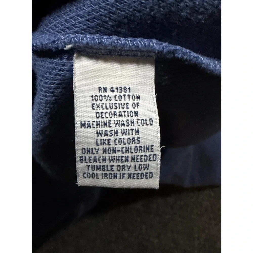 Polo Ralph Lauren Sweater Mens 2XB Blue Cotton Crewneck Knit Pullover Casual - Picture 6 of 11
